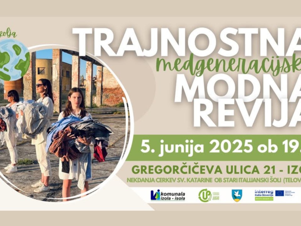 Trajnostna medgeneracijska modna revija