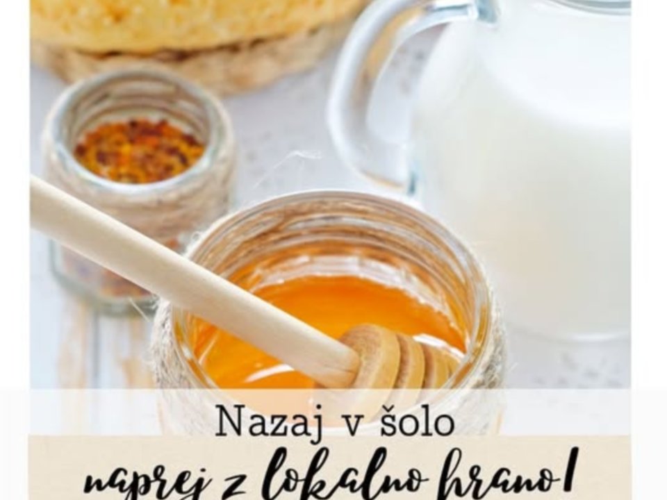 Nazaj v &scaron;olo - naprej z lokalno hrano