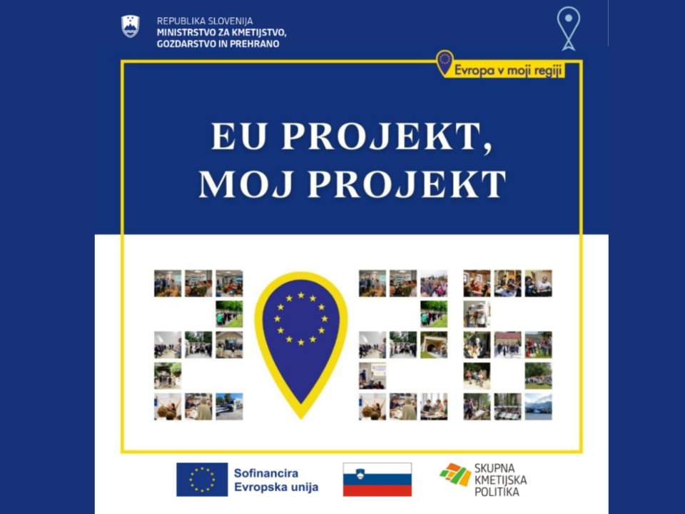Prijave na nacionalno kampanjo EU projekt moj projekt za leto 2026 so odprte