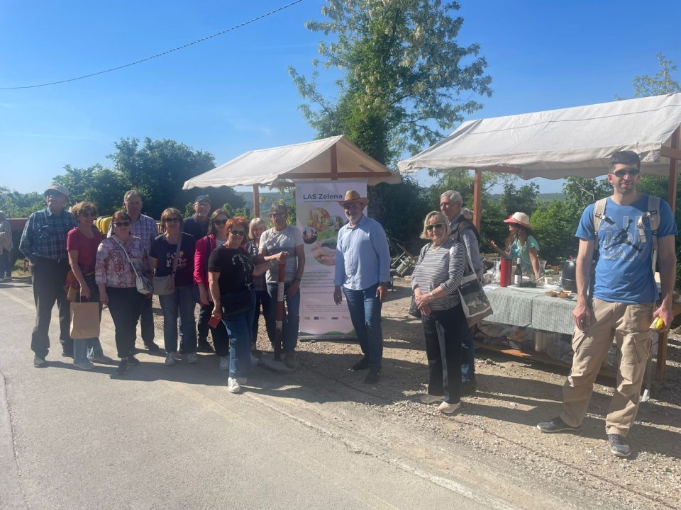 LAS Zelena Istra na 14. Prazniku olja in bledeža v Padni