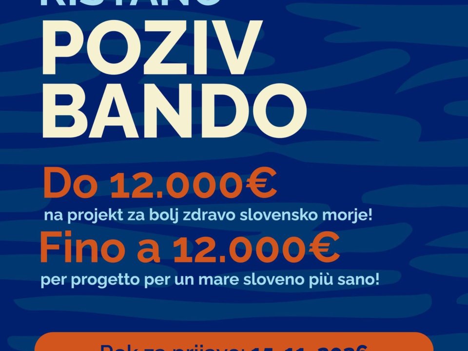 Projekt RISTANC - Za zdravo slovensko morje